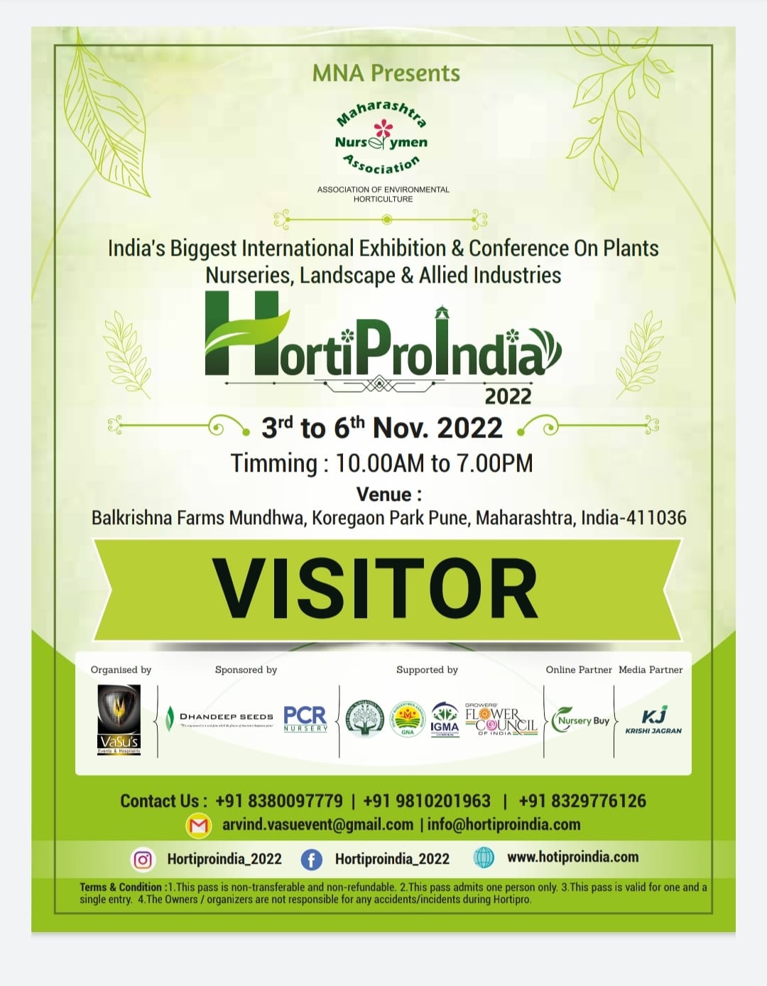 NurseryBuy HortiProIndia Event